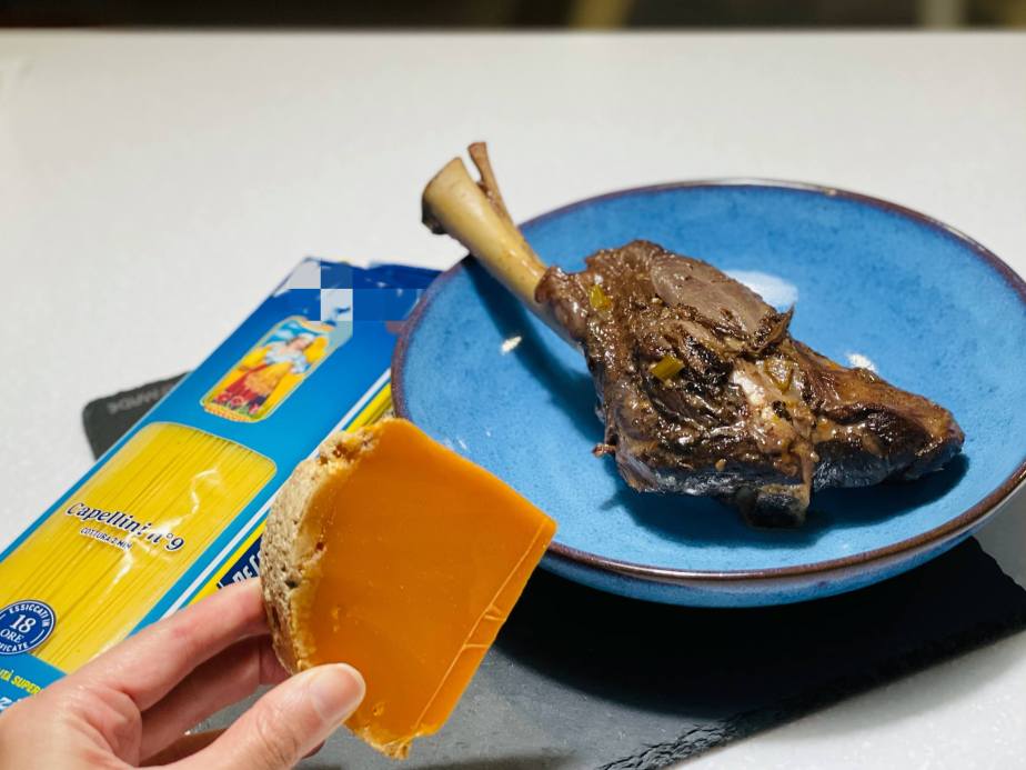 歐洲乳酪精選 Mimolette 燉羊膝天使麵